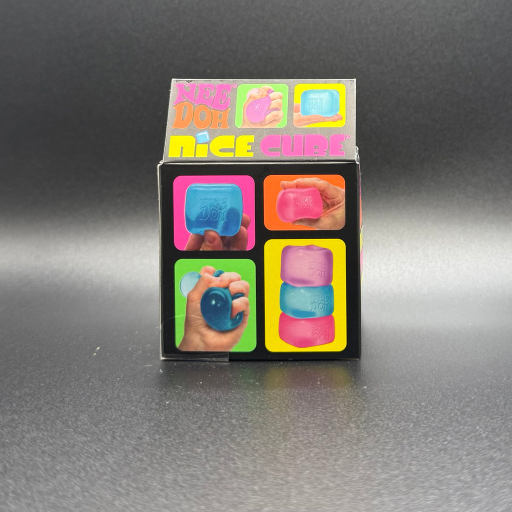 NeeDoh Sensory Fidget Toy Bundle - 4 Pack - Jelly Squish, Nice Cube, Gummy Bear - Squishy Stress Relief Toys
