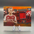 2025/26 Topps UEFA Champions League Leandro Trossard Player-Worn Relic #TSR-LT /25 Arsenal FC