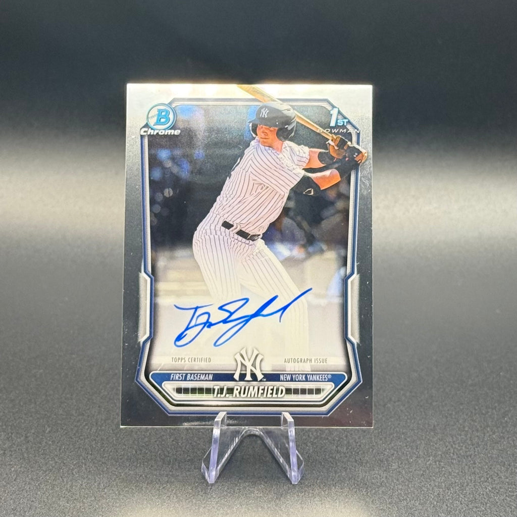 2026 Bowman Chrome T.J. Rumfield Autograph 1st Bowman Chrome Prospect #CPA-TR Rockies