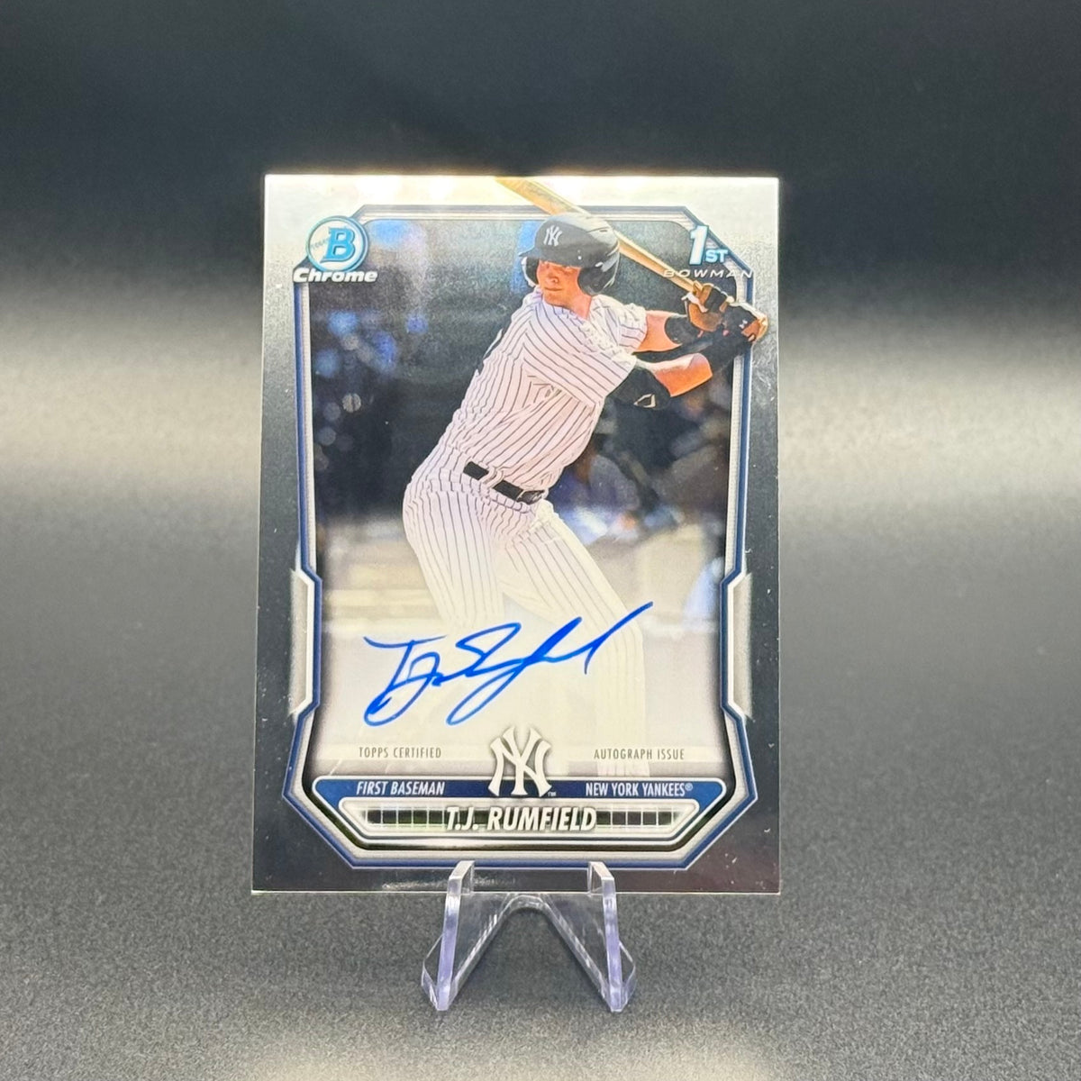 2026 Bowman Chrome T.J. Rumfield Autograph 1st Bowman Chrome Prospect #CPA-TR Rockies