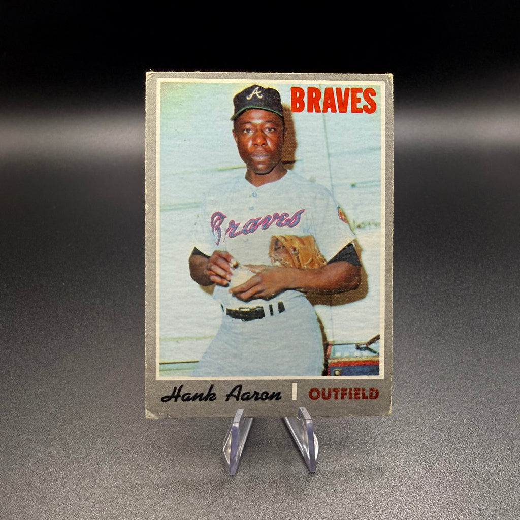 1970 Topps Hank Aaron #500 Atlanta Braves HOF Vintage