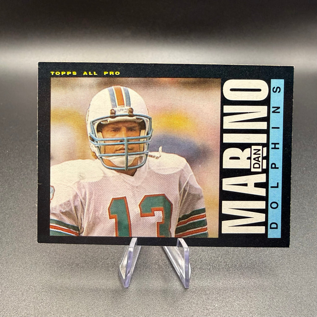 1985 Topps Football Lot Dan Marino #314 Joe Montana #157 Passing Leaders #192 Super Bowl XIX