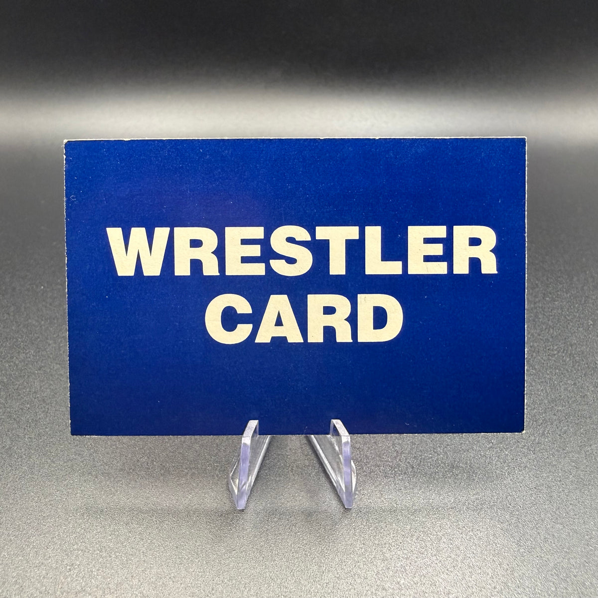 1985 Hemphill Von Erich Family WCCW Game Kerry Von Erich Wrestler Card Texas