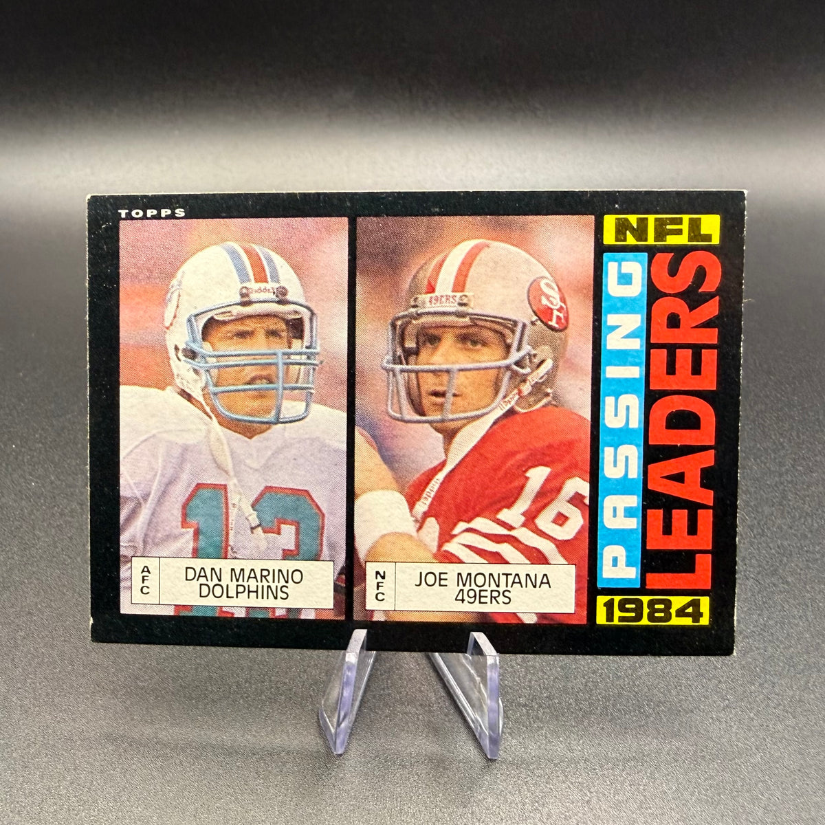 1985 Topps Football Lot Dan Marino #314 Joe Montana #157 Passing Leaders #192 Super Bowl XIX