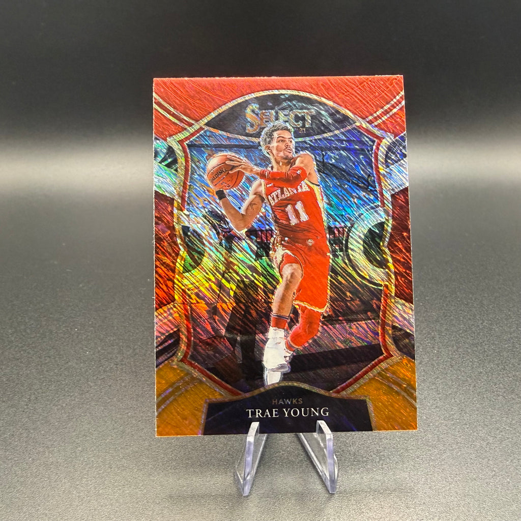 2021-22 Panini Select Trae Young Prizm #26 Concourse Atlanta Hawks