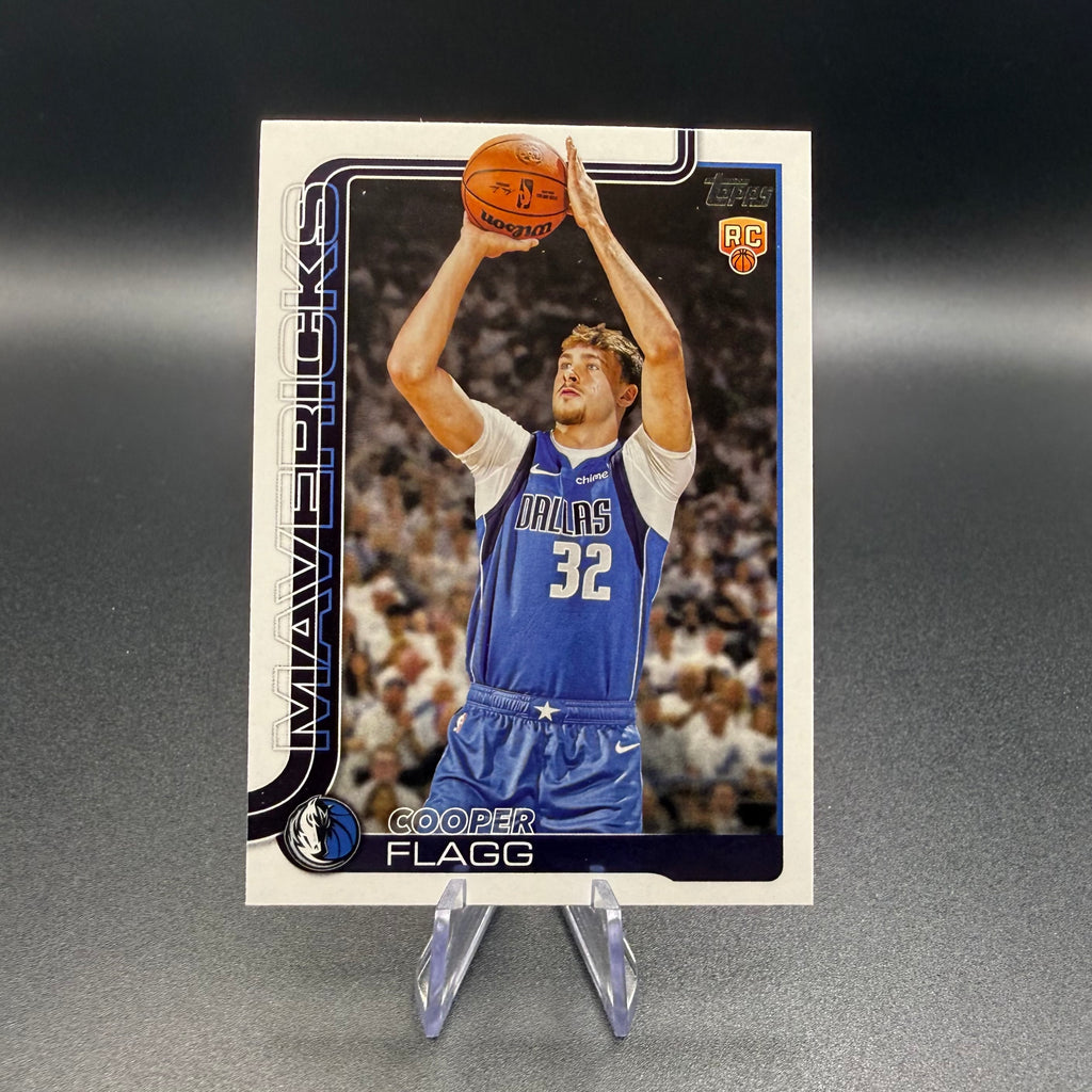 2025-26 Topps Basketball Cooper Flagg Rookie Card RC #201 Dallas Mavericks