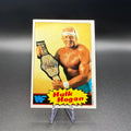 1985 Topps WWF Hulk Hogan #1 Rookie Card Pro Wrestling Stars WWE