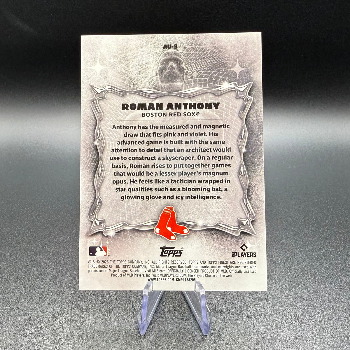 2026 Topps Finest Roman Anthony RC Aura Case Hit — Boston Red Sox Rookie SSP