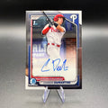Carson DeMartini 1st Bowman Chrome Autograph RC Philadelphia Phillies SS